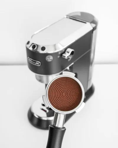 Miniatura 4 de Normcore Tamper para Espresso de 51 mm con base ondulada - Tamper con resorte - Muelles de repuesto de 15 lb / 25 lb / 30 lb - Mango y soporte
