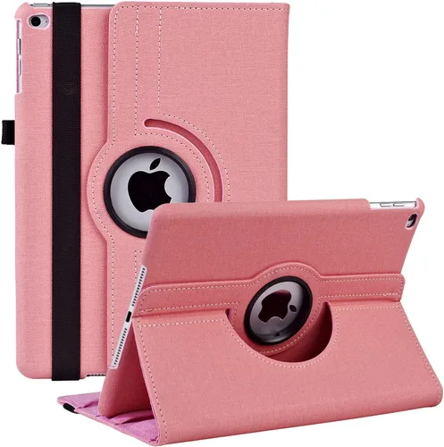 Miniatura 19 de Funda giratoria para iPad de 9.7 pulgadas 2018 2017 / Funda para iPad Air 2 - Funda protectora con soporte giratorio de 360 grados y función
