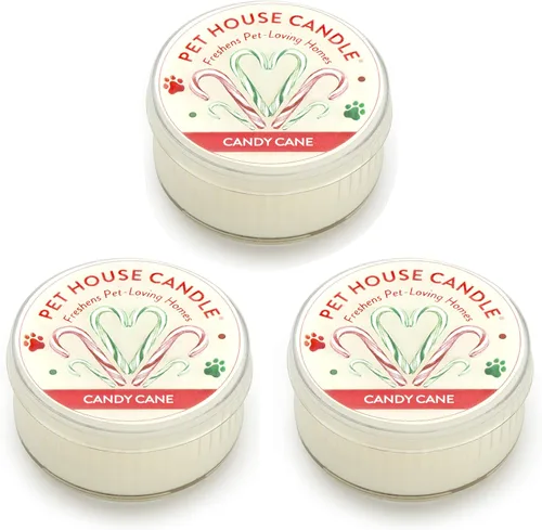 Miniatura 23 de Pet House - Mini velas para olor de mascotas, a base de plantas, velas perfumadas aptas para perros y gatos, té verde lavanda, paquete de 3