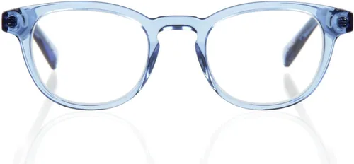 eyebobs Clearly. Gafas de lectura unisex con luz azul para hombres y mujeres | Gafas redondas Frente de cristal y patillas