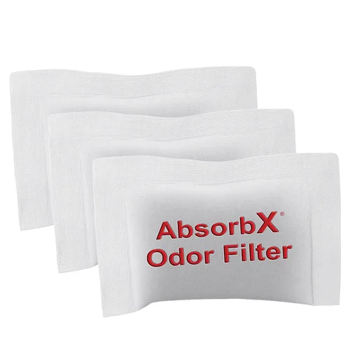 Miniatura 10 de iTouchless Bote de basura ovalado de 16 galones con tapa abierta y cubo de reciclaje con filtros de olor duales AbsorbX, ahorro de espacio, gran