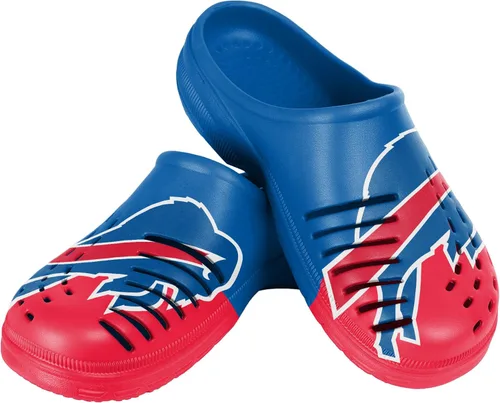 Miniatura 18 de FOCO - Sandalias de agua de jardín con logotipo de equipo de la NFL, para hombre, pantuflas, zuecos