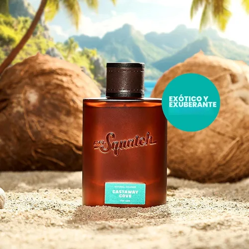 Miniatura 3 de Dr. Squatch Colonia Natural para Hombre - Fragancia de Bergamota, Lavanda y Vainilla Inspirada en Coconut Castaway - Ingredientes de Fuentes