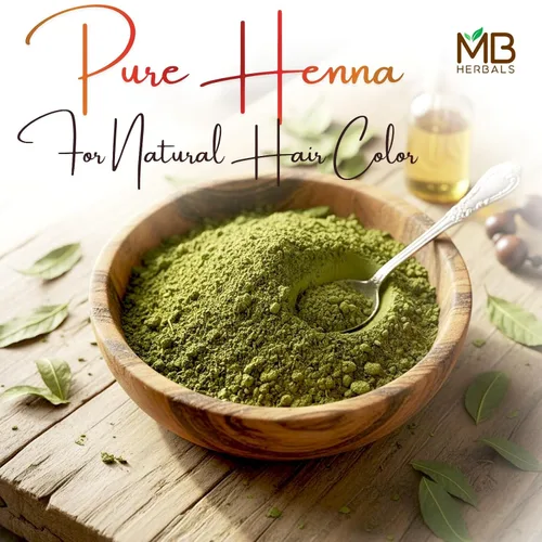Miniatura 4 de MB Herbals Polvo de Henna 100% Natural y Pura 454 Gram 16 oz / 1.00 LB Para Color de Cabello Natural Naranja-Rojo Triple Tamiz Crudo No