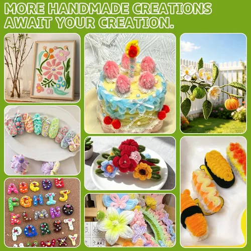 Miniatura 34 de Zlulary Juego de 100 limpiapipas de chenilla, de color sólido, para limpiar tuberías, manualidades, manualidades, decoración, tallos de felpilla Gris