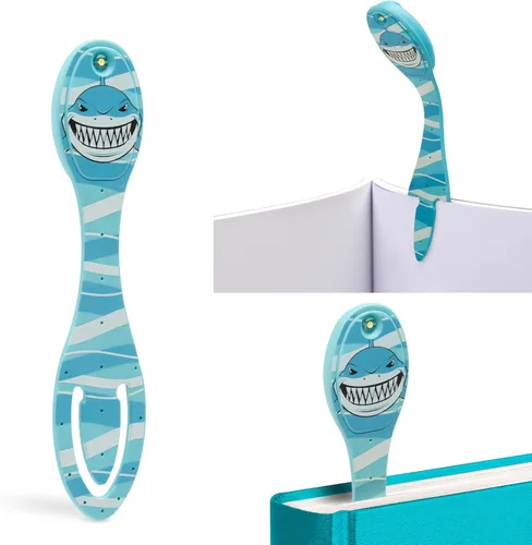 Miniatura 20 de Regalos para Lectores y Escritores Luz de Lectura con Marcador Búho - Luz para Leer en la Cama de 2 en 1 con Clip para Niños, Luces Lindas de Viaje