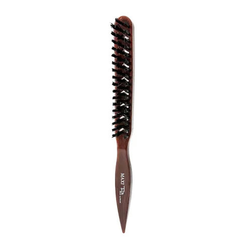Miniatura 2 de Phillips Brush Maxi-Teaze, cerdas naturales y brocha para peinar y burlas en forma de punta fina