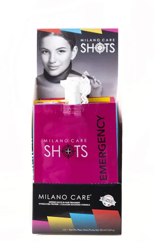 Miniatura 2 de Shots - Máscara de queratina de emergencia - Tratamiento capilar nutritivo con colágeno con biotina - Acondicionador profundo hidratante