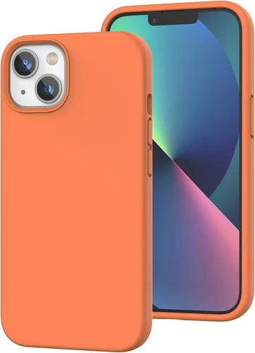 Miniatura 90 de Funda de silicona líquida compatible con iPhone 11 (6.1 pulgadas), cubierta de goma de gel de protección completa con forro de microfibra suave