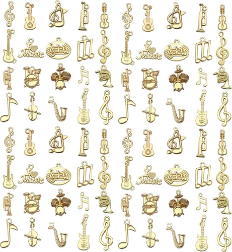 Miniatura 18 de WOCRAFT 60 piezas de dijes de pulsera de cruz dorada KC para juegos de fabricación de joyas, collares, pulseras, llaveros, kit de suministros de KC