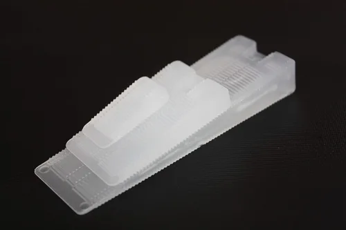 Miniatura 3 de Wobble Wedges Cuñas de plástico rígidas y flexibles, cuñas niveladoras para mejoras del hogar, niveladores de muebles, mesa e inodoro, cuñas
