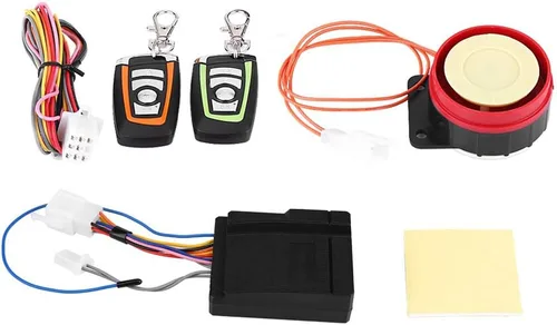 Sistema de alarma de motocicleta,Sistema de alarma de seguridad antirrobo de motocicleta Control remoto,Bajo consumo de energía