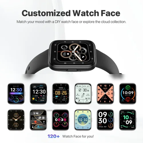Miniatura 7 de JeeJTek Relojes inteligentes para hombres y mujeres - Pantalla HD de 1.83" 2025 Rastreador de fitness con 100 modos deportivos, monitor
