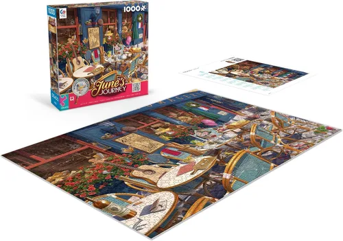 Miniatura 4 de Ceaco - Junie's Journey - Wine & Cheese Shop - Rompecabezas de 1000 piezas