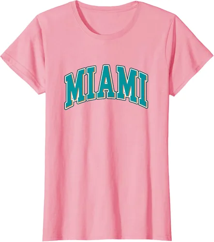 Miniatura 10 de Miami - Hometown Pride - Diseño retro - Camiseta clásica
