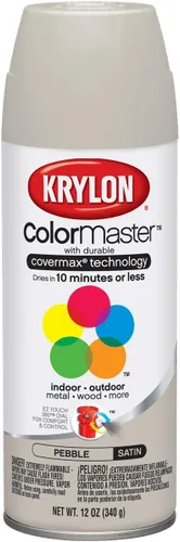 Miniatura 24 de Krylon K05353007 ColorMaster Acrílico Cristal Transparente, Plano, Transparente, 11 oz. Claro