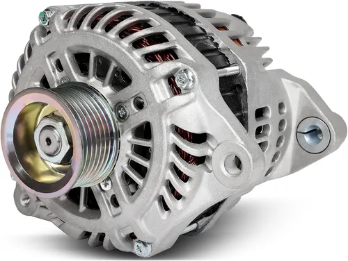 Miniatura 34 de Alternador apto para Chevy para Buick, reemplazo de alternador de alto rendimiento para 1 un cable autoexcitante, para alternador GM Chrome ADR0335