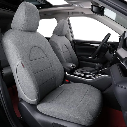 Miniatura 19 de Coverdream Fundas de Asiento Personalizadas para Honda Pilot EX-L, Edición Especial, Touring, Sport 2016 2017 2018 2019 2020 2021 2022-Segunda Fila