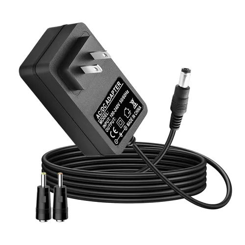 Fuente de alimentación 6V 2A Adaptador de CA DC 6Volt Adaptador de corriente Cargador DC en 6V Cable de alimentación para elíptica ProForm XP 110,