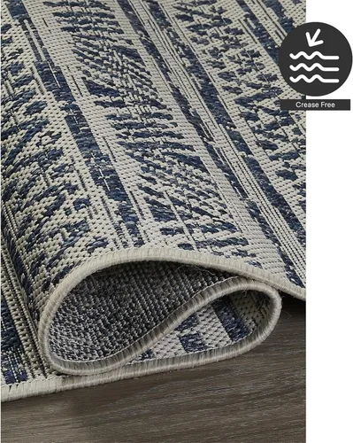 Miniatura 4 de FH Home Alfombra plana tejida para exteriores, impermeable, fácil de limpiar, resistente a las manchas, hilo de polipropileno de alta calidad