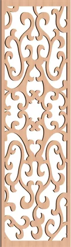 Miniatura 41 de Smithfield Paneles de pared decorativos de madera con calado, 13 3/8 pulgadas de ancho x 34 3/8 pulgadas de alto x 3/8 de alto, roble rojo rojo