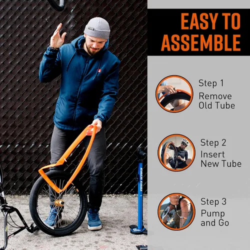 Miniatura 4 de Tubolito Tubo-BMX - Tubo interior de TPU de 20 pulgadas, 22 pulgadas y 24 pulgadas Se adapta a anchos de neumáticos de 1.5 a 2.5 pulgadas y 1 1/8