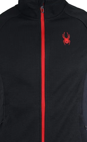 Miniatura 4 de Spyder Chaqueta con capucha con cremallera completa para hombre, opciones