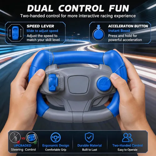 Miniatura 2 de Juegos de carreras de coches de tragamonedas con 4 coches de tragamonedas de alta velocidad, juego eléctrico de doble carreras con 2 controladores