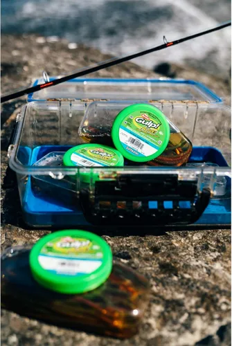 Miniatura 5 de Berkley Berkley Gulp! Alive! Sandworm - Cebo suave para pesca en agua salada Camuflaje