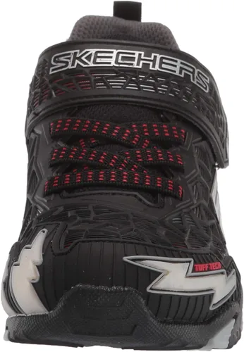 Miniatura 2 de Skechers Unisex-Niño, S Lighs, Niños, Tenis deportivos iluminados, NegroRojo, 13.5 niño