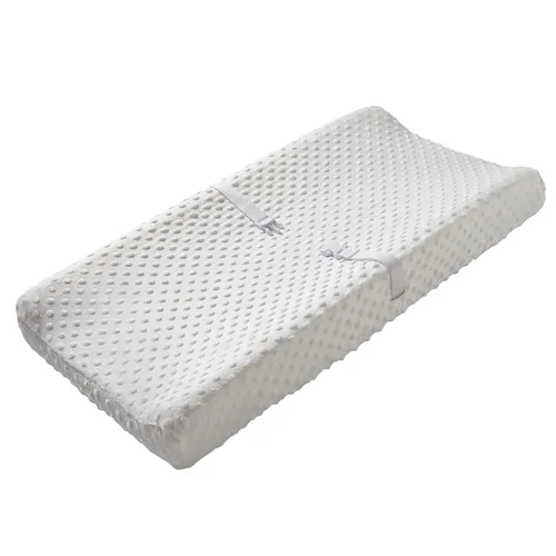 Miniatura 15 de Funda para cambiador de bebé, funda de felpa súper suave para cambiador de pañales para bebés niñas y niños, ultra cómoda, segura para bebés, se