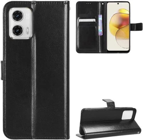 Miniatura 13 de Funda para Boost Mobile Celero 5G + Funda de piel con tapa para Boost Mobile Celero 5G Plus, color negro