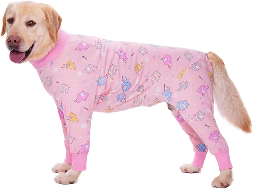 Miniatura 15 de Traje de recuperación para perros después de la cirugía para hembras y machos, camiseta de castración para perros de talla mediana y grande