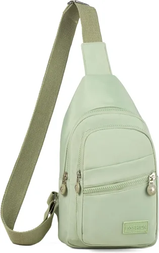 Miniatura 11 de Banelu Mochila Pequeño Bolso Bandolera para Mujeres de Moda, Bolso Pequeño de Cadera de Cruz Mochila de Senderismo de Viaje