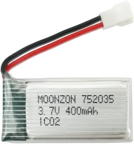 Miniatura 4 de Batería de litio de 5 piezas 3.7 V 400 mAh con cargador 5 en 1 para Syma Q11 H99W JJRC H31 H6C H98 TR-C385 TR-F22 TR-P51 Quadcopter Piezas