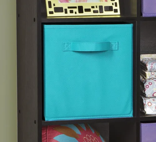 Miniatura 3 de Cajón de tela cúbico ClosetMaid 11469, morado, empaque de 2 True Blue