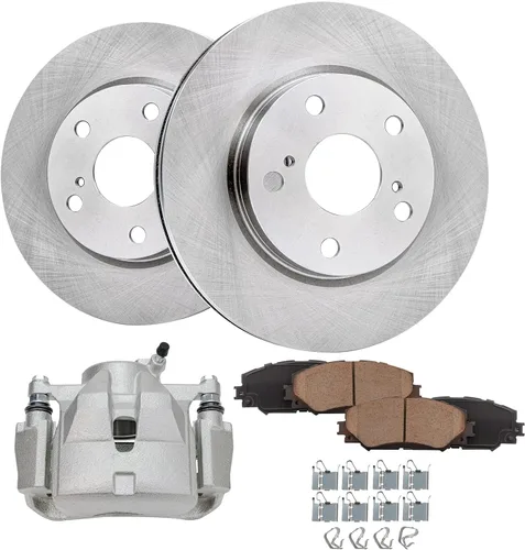 Miniatura 38 de Detroit Axle - Rotores de freno para Nissan NV2500 NV3500 NV1500 NV1500 2012-2021, repuesto de rotores de freno de disco: rotor delantero de 14.17