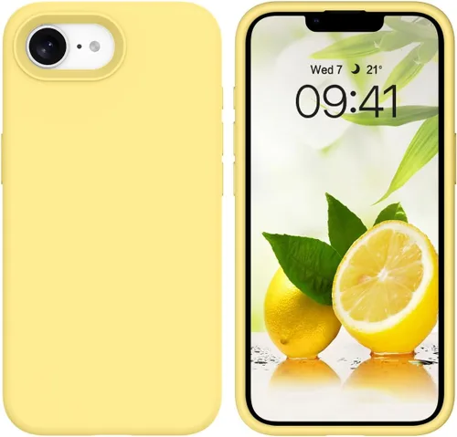 Miniatura 175 de GUAGUA Funda compatible con iPhone 17 Pro Max de 6.9 pulgadas, silicona líquida, goma de gel suave, delgada, forro de microfibra delgada
