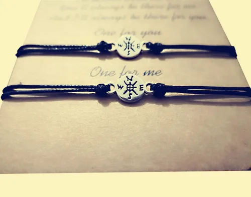 Miniatura 5 de Sisadodo Pulseras de amistad para mujeres, niñas, parejas, pulseras de promesa a juego para novio y novia, regalos de Navidad, día de San Valentín