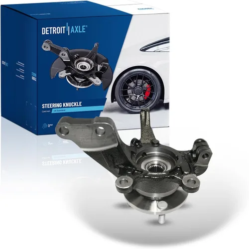 Miniatura 41 de Detroit Axle - Conjunto de manguetas de dirección delanteras de 2 piezas para Hyundai Accent 06-11, 2 manguetas de dirección y conjunto de buje