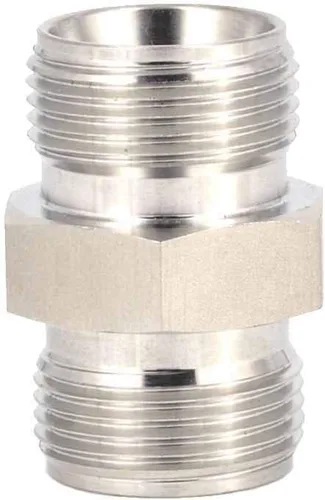Miniatura 3 de Beduan Tubo de compresión de acero inoxidable 304, tubo de 1/2" x 1/2" OD, conexión recta, adaptador de doble virola