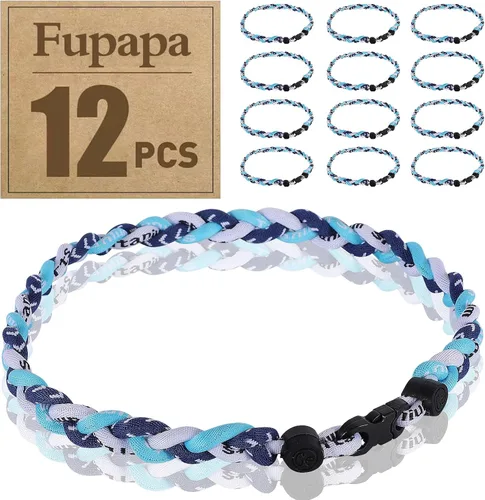 Miniatura 25 de Paquete de 12 collares de béisbol de alta calidad, collares deportivos multicolor de 18 pulgadas, ideal para regalos de equipo de béisbol, recuerdos