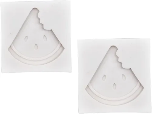 Miniatura 8 de Moldes de silicona para frutas, molde de chocolate para fondant, 2 piezas, molde de sandía, lindo molde de decoración de tartas, molde de silicona
