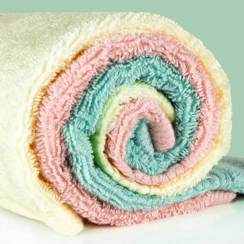 Miniatura 2 de Toallas para cuerpo y cara, juego de toallas de baño absorbentes a granel, toallas de hotel 100% algodón para baño, toallas duraderas y suaves