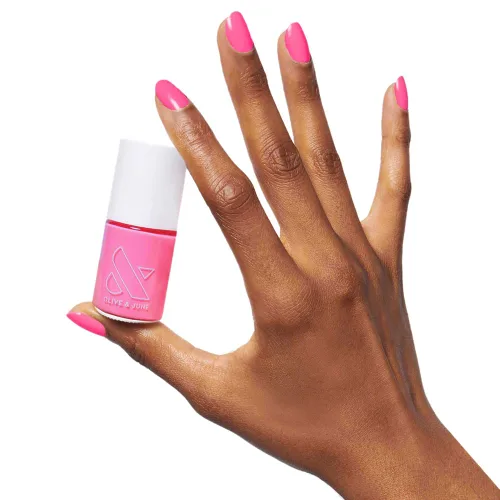Miniatura 16 de Olive & June - Esmalte de uñas de larga duración, similar al gel, no necesita lámpara, dura hasta 10 días, brillo sin 15 ingredientes nocivos