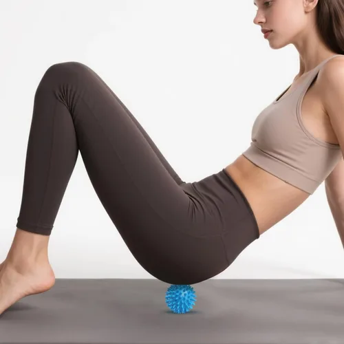 Miniatura 9 de Bolas de masaje con puntas, 3 unidades (firmes, medianas y suaves) bola masajeadora muscular para pies, espalda, cuello, músculos, rodillo 3Color