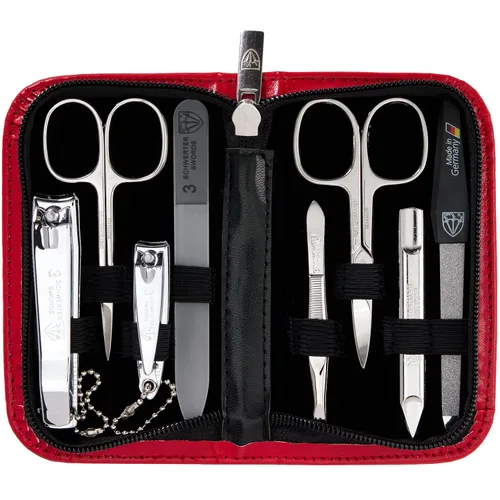 Miniatura 11 de 3 Swords Germany – Juego de 8 piezas para manicura y pedicura profesional para el cuidado de las uñas de los dedos y los dedos del pie tijeras