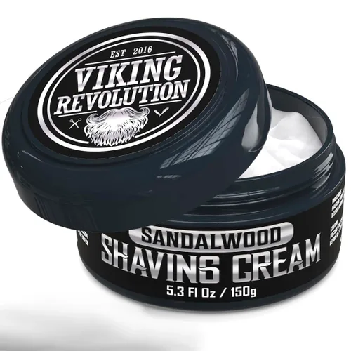 Miniatura 10 de Crema de afeitar de lujo con aroma a menta y eucalipto - Jabón de afeitar suave, sedoso y sedoso - Espuma rica para el afeitado más suave - 5.3 oz
