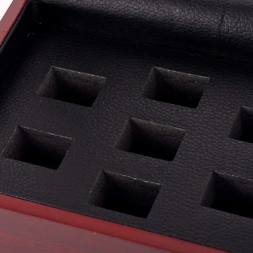 Miniatura 3 de Championship Big Heavy Ring Display Caja de madera (7 Hoels)