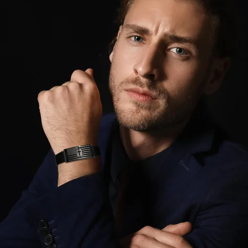 Miniatura 3 de DuoDiner Regalos de primera comunión, pulsera de cruz para niños y hombres, bandera estadounidense, versículo bíblico cristiano, regalos de joyería
